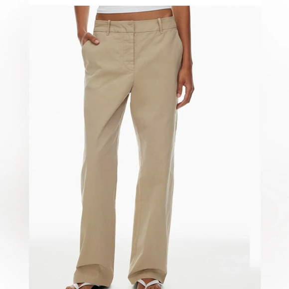 Wilfred Aritzia Attend Chino Pants size 4 NWT - Picture 2 of 9